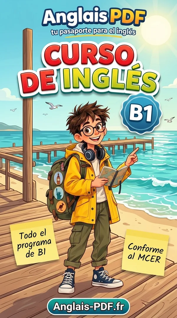 Portada del libro Curso de inglés B1 en PDF