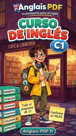 Portada del libro Curso de inglés C1 en PDF