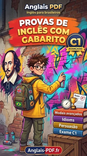 Capa do livro Provas de inglês C1 com gabarito em PDF