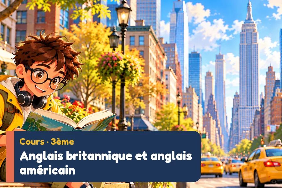 Illustration du cours d’anglais : Anglais britannique et américain