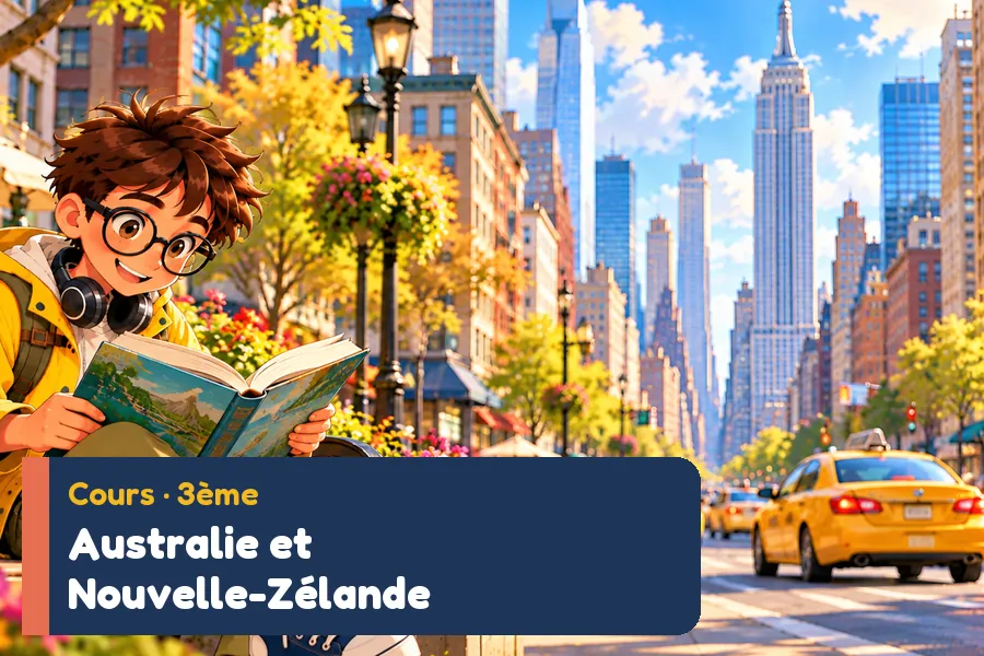 Illustration du cours d’anglais : Australie et Nouvelle-Zélande