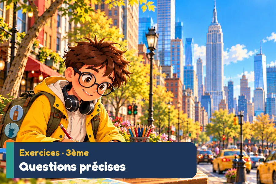 Illustration des exercices d’anglais : Exercices questions en how