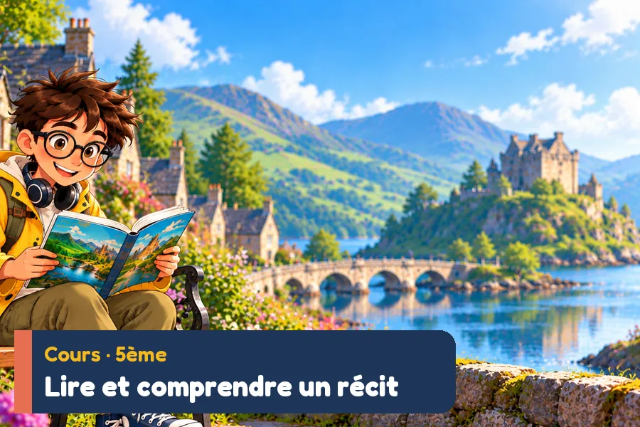 Illustration du cours d’anglais : Comprendre un récit