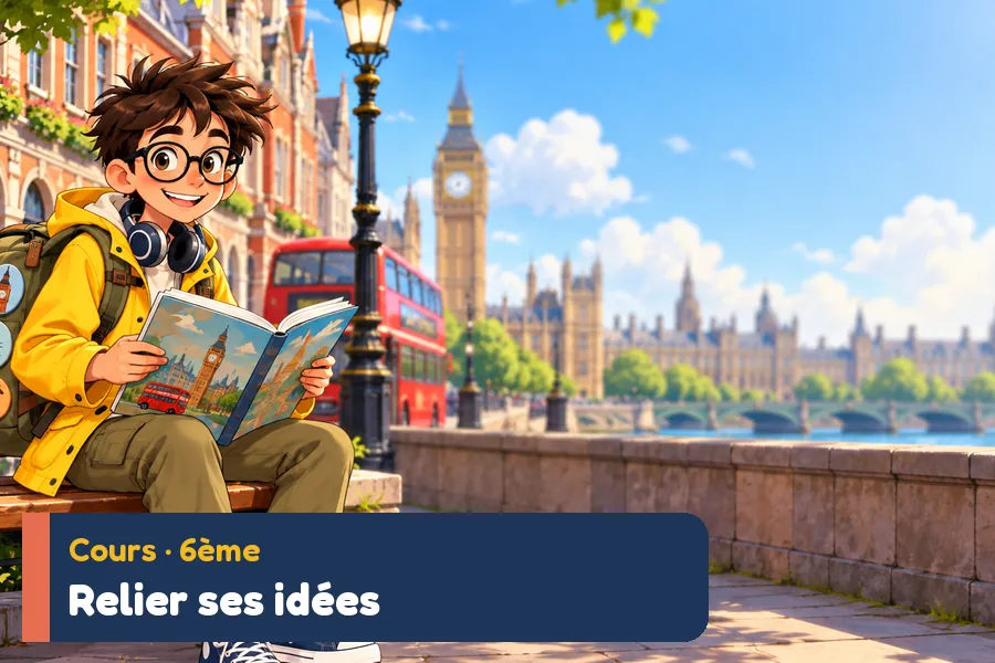 Illustration du cours d’anglais : Connecteurs anglais and, but, so