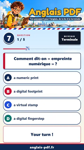 QCM anglais Terminale en vidéo : Citoyenneté et mondes virtuels